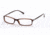 Prada PR17GV #70I1O1 - Brown Top On White And H Demo Lens Frame