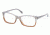 Prada PR23OV Bifocal Prescription Eyeglasses MAY1O1-5217 - Gray Gradient Brown Frame, Demo Lens Lenses