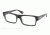 Prada PR24PV Progressive Prescription Eyeglasses EAR1O1-53 - Blue Horn Striped Frame, Demo Lens Lenses
