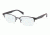 Prada PR50PV Progressive Prescription Eyeglasses 1BO1O1-5319 - Black Demi Shiny Frame