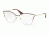 Prada PR54UV Eyeglass Frames VY31O1-53 - Bordeaux/pale Gold Frame