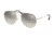 Prada PR55US Sunglasses 3295O0-57 - , Gradient Grey Mirror Silver Lenses