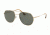Prada PR55US Sunglasses ZVN198-57 - Pale Gold Frame, Polar Green Lenses