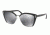 Prada PR56TS Sunglasses 1AB5L0-57 - Black Gunmetal Frame, Grey Mirror Black Lenses