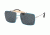 Prada PR57SS Sunglasses UFQ2K1-58 - Top Azure/silver Frame, Dark Blue Lenses