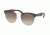 Prada PR61TS Sunglasses DHO3D0-54 - Brown/Pale Gold Frame, Brown Gradient Grey Lenses