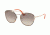 Prada PR63TS Sunglasses 2AU3D0-55 - Havana Frame, Light Brown Grad Light Grey Lenses