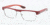 Prada PS01EV Progressive Prescription Eyeglasses QFG1O1-54 - Top Amaranth On Orange Frame