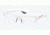 Prada PS04EV Single Vision Prescription Eyeglasses SMD1O1-53 - Metallized White Demi Shiny Frame