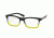 Prada PS05FV Single Vision Prescription Eyeglasses TWU1O1-53 - Black/Grey/Green Frame