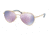 Prada PS50SS Single Vision Prescription Sunglasses PS50SS-1BK5T0-57 - Lens Diameter 57 mm, Frame Color Matte Gold