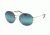 Prada PS54RS Sunglasses ZVN5T2-56 - Pale Gold Frame, Blue Gradient Lenses