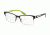 Prada PS55IV Progressive Prescription Eyeglasses BEO1O1-53 - Black Rubber/pale Gold Rubber Frame