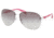 Prada PS56MS Sunglasses 1BC3M1-6214 - Silver Frame, Gray Gradient Lenses