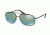 Prada PS56RS Sunglasses TIG4J2-60 - Grey Rubber Frame, Mirror Green Lenses