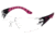 Pyramex Endeavor Plus Clear Lens Black/Pink Frame