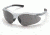 Pyramex Fortress Safety Glasses - Gray Lens, Silver Frame SS3720D
