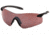 Pyramex Intrepid II Eye Protection Vermillion Lens Black Frame