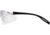 Pyramex Neshoba Safety Glasses w/Clear Anti-Fog Lens, Black, S9710ST