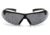 Pyramex Onix Safety Glasses - Gray Lens, Black Frame SB4920S