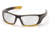 Pyramex Outlander Safety Glasses, Black-Gold Frame/Clear Lens SBG8010D