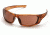 Pyramex Outlander Safety Glasses, Caramel Mixed Frame/Sandstone Bronze Lens SCM8018D