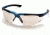 Pyramex Reatta Safety Glasses - Indoor/Outdoor Mirror Lens, Blue-Charcoal Frame SNC4880D