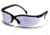 Pyramex Venture II Safety Eyewear - Blue Indoor/Outdoor Mirror Lens, Black Frame SB1885S