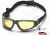 Pyramex XSG Shooting Glasses - Amber Ballistic Anti-Fog Lens, Real Tree HW Frame GC4030BST