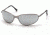 Pyramex Zone II Metal Safety Glasses - Silver Mirror Lens, Gun Metal Frame SGM3370E