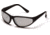 Pyramex Zone Safety Eyewear - Silver Mirror Lens, Black Frame SB970E