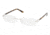 Ralph Lauren RL 5066 Eyeglasses Styles - Shiny Silver Frame w/Non-Rx 52 mm Diameter Lenses, 9001-5216