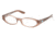 Ralph Lauren RL 6052B Eyeglasses Styles - Striped Pink Frame w/Non-Rx 52 mm Diameter Lenses, 5237-5214