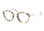 Ralph Lauren RL6094 Single Vision Prescription Eyeglasses 5004-4523 - Spotty Havana Frame, Demo Lens Lenses