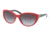 Ralph Lauren RL8098 Single Vision Prescription Sunglasses RL8098-53108G-5817 - Lens Diameter 58 mm, Frame Color Red Black