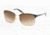 Ralph RA4072 Bifocal Sunglasses - Black/Gold Gray Gradient Frame / 55 mm Prescription Lenses, 234-11-5515