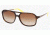 Ralph RA 5125 Sunglasses Styles - Dark Tortoise Brown Gradient Frame, 510-13-5616