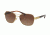 Ralph RA4119 Progressive Prescription Sunglasses RA4119-3211T5-57 - Lens Diameter 57 mm, Frame Color Gold/ Striated Brown