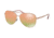 Ralph RA4125 Sunglasses 93564Z-59 - Rose Gold Frame, Mirror Pink Lenses