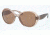 Ralph RA5175 RA5175 Progressive Prescription Sunglasses RA5175-103183-56 - Lens Diameter 56 mm, Frame Color Brown Clear