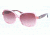 Ralph RA5186 Sunglasses 13188H-57 - Pink/pink Tortoise Frame, Burgundy Gradient Lenses