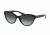 Ralph RA5195 Sunglasses 142311-57 - Black/black Bandana Frame, Grey Gradient Lenses