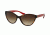 Ralph RA5195 Sunglasses 142913-57 - Dark Tortoise/red Bandana Frame, Brown Gradient Lenses