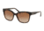 Ralph RA5247 Sunglasses 500313-55 - Dark Havana Frame, Gradient Brown Lenses
