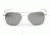 Randolph Aviator Bright Chrome Frame, Gray Flash Mirror Glass Lens, Bright Chrome Frame, 55MM AF53663