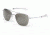 Randolph Aviator Bright Chrome Frame, Gray Glass Lens, Bright Chrome Frame, 52MM AF23611