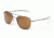 Randolph Aviator Gun Metal Frame, Tan Glass Lens, Gun Metal Frame, 55MM AF5R612