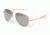 Randolph Concorde 23K Gold Frame, Gray Flash Mirror Glass Lens, 23K Gold Frame, 61MM CR11663