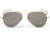 Randolph Concorde 23K Gold Frame, Gray Polarized Glass Lens, 23K Gold Frame, 57MM CR71634