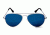 Randolph Concorde Matte Chrome Frame, Blue Sky PC Lens, Matte Chrome Frame, 61MM CR14468-PC
